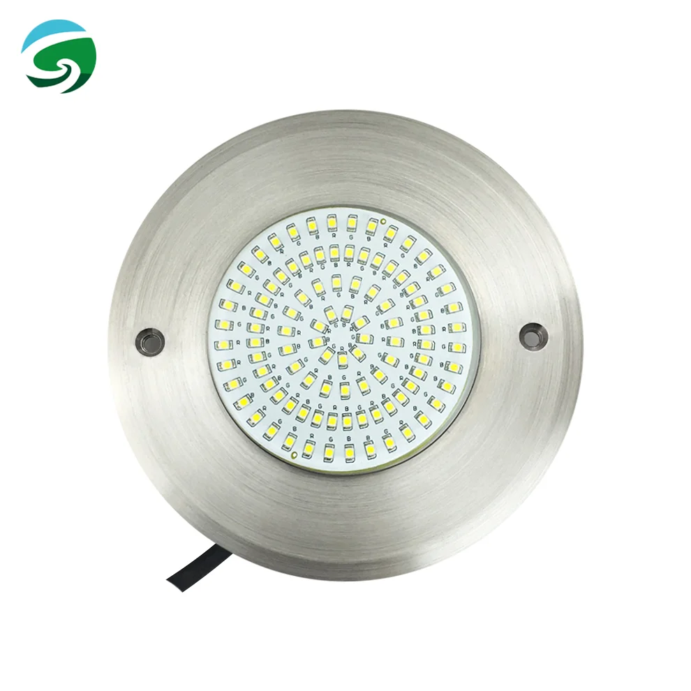 8mm Slim LED Pool Light 10W SS
