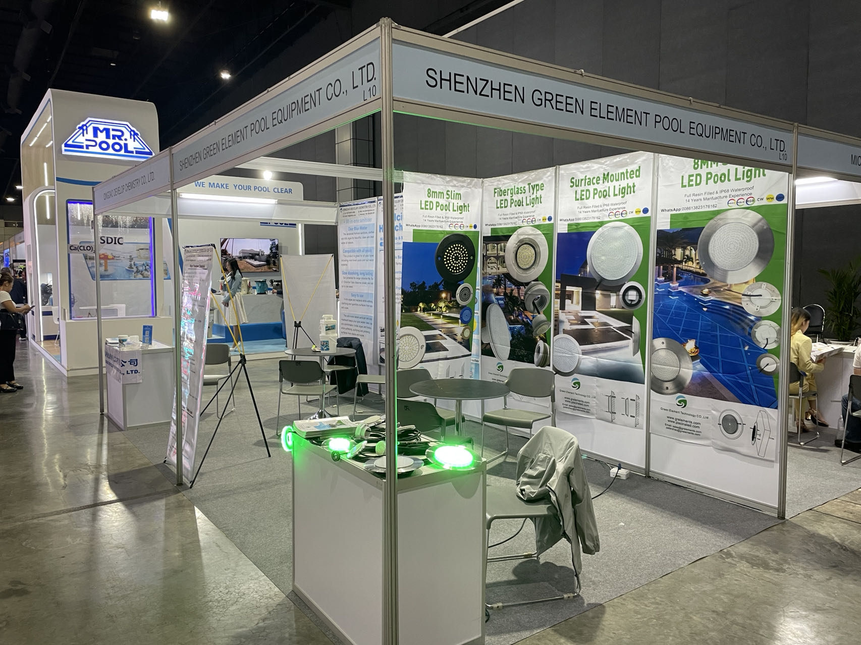 The exhibition in Thailand