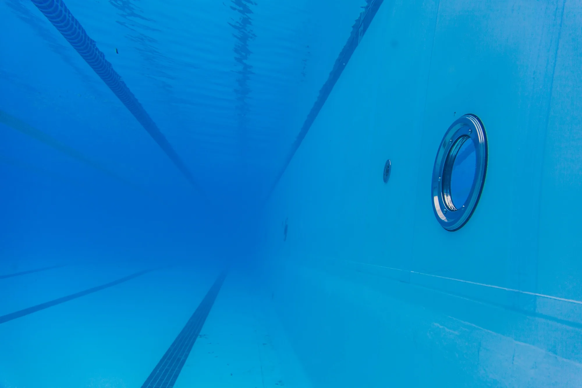 Empty Olympic Pool