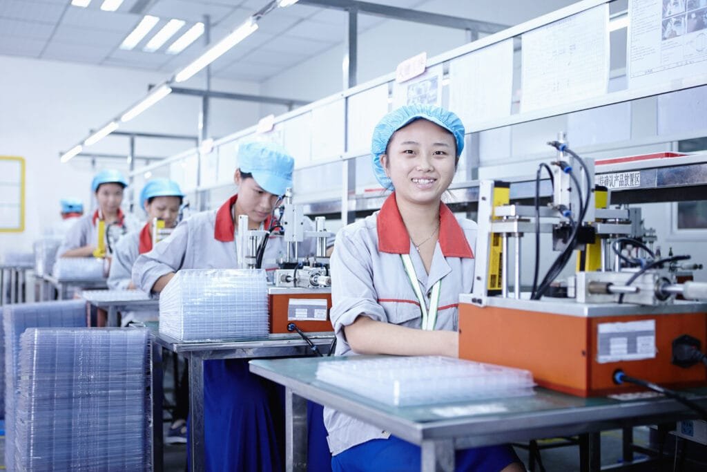 production line of salt chlorinator